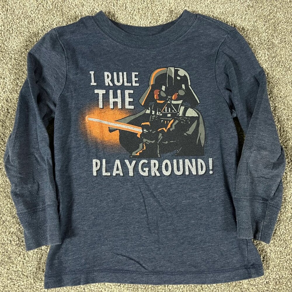 Darth Vader "Rule the Playground" Tee 4T